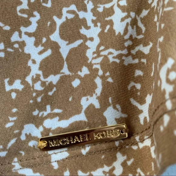 Michael Michael Kors Cowl Neck Surplice Top Sleeveless Size L - Picture 4 of 6